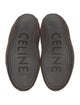 Celine Suede Ruffle Embellishment Loafers
