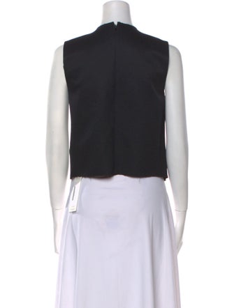 Celine 2013 Twist Knot Splice Crop Top