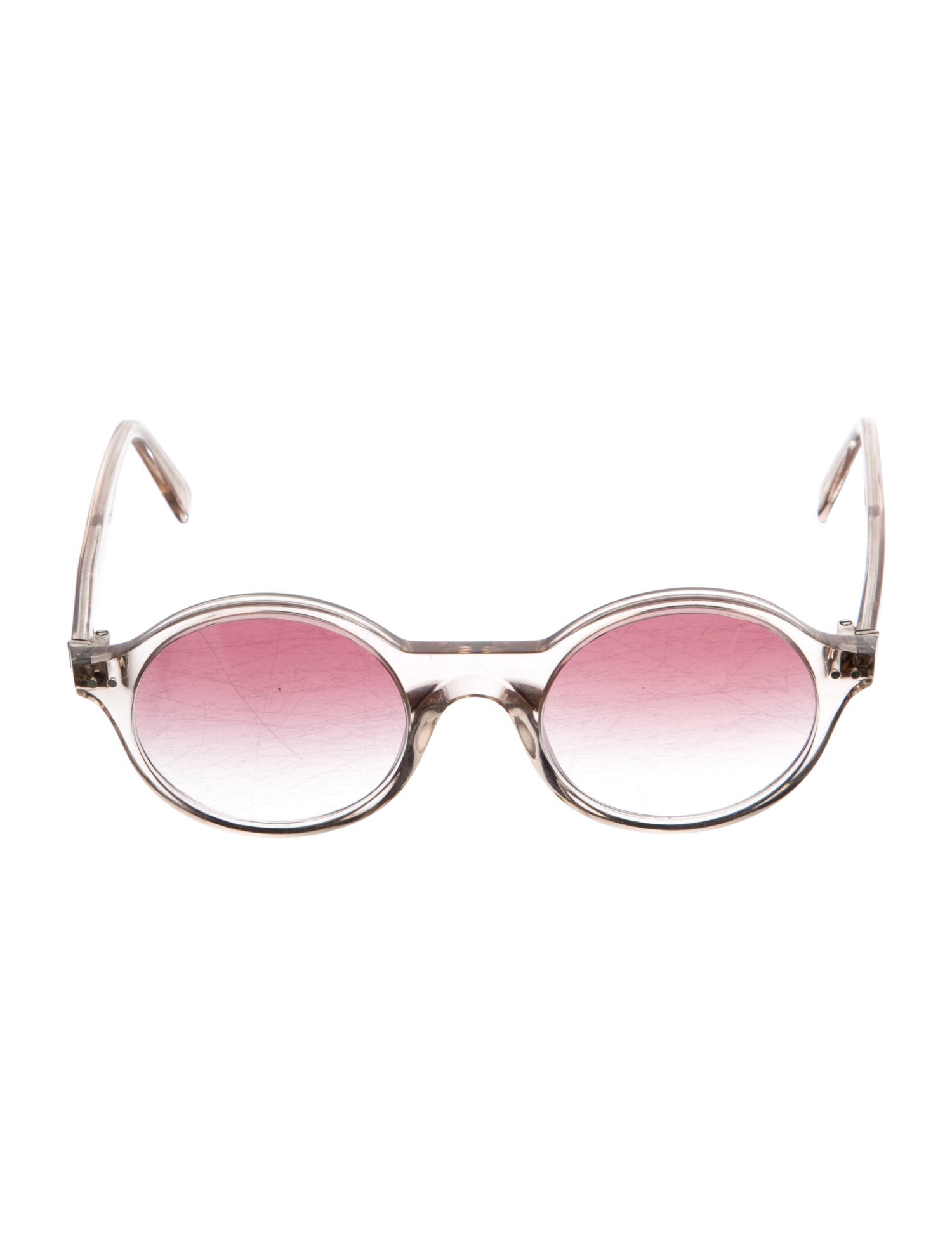 Celine Round Gradient Sunglasses