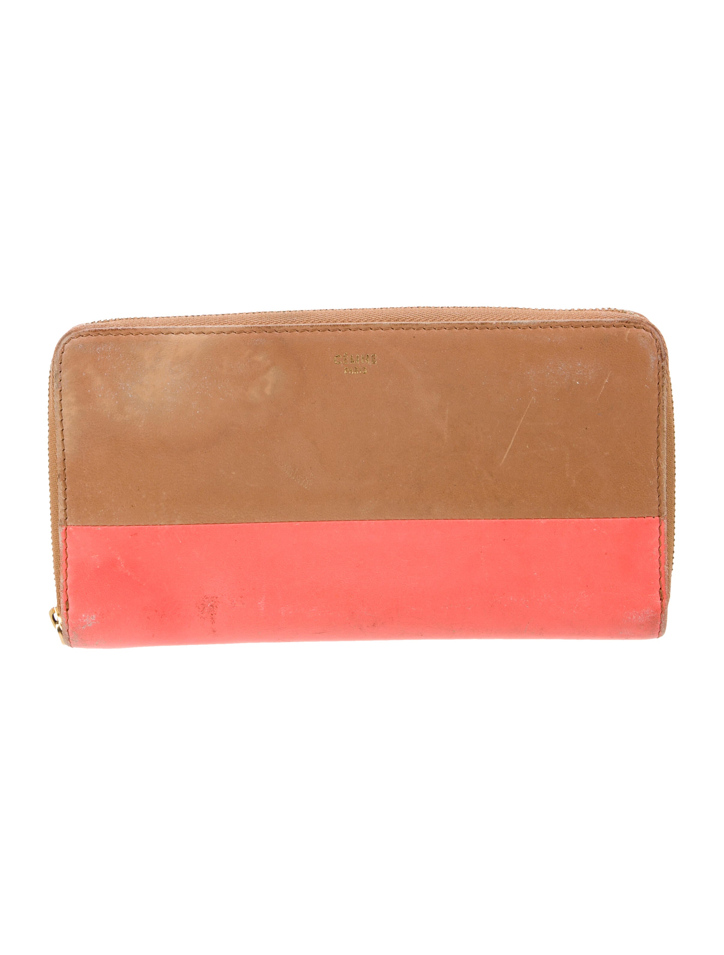 Celine 2011 Leather Continental Wallet