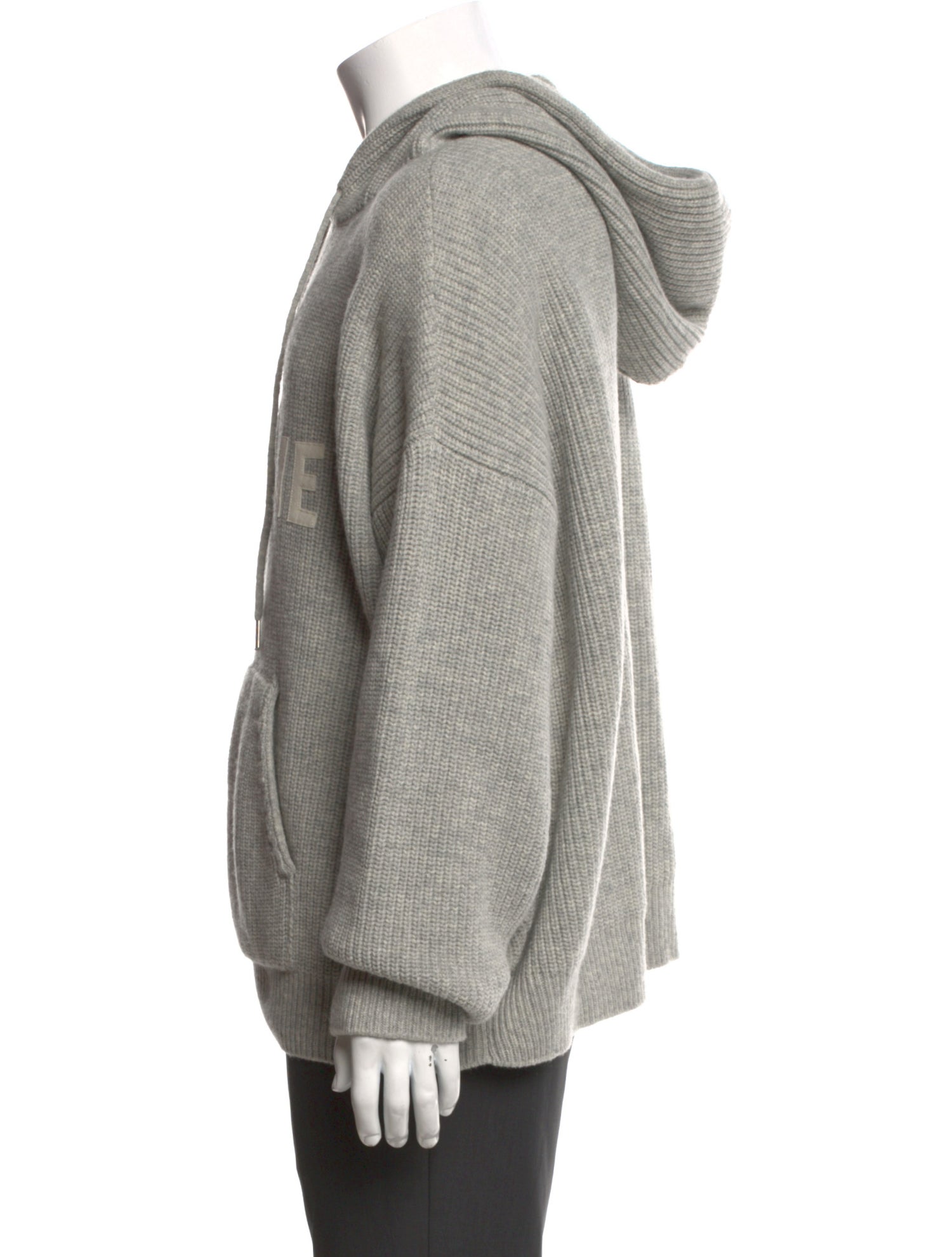 Celine Wool Graphic Print Hoodie