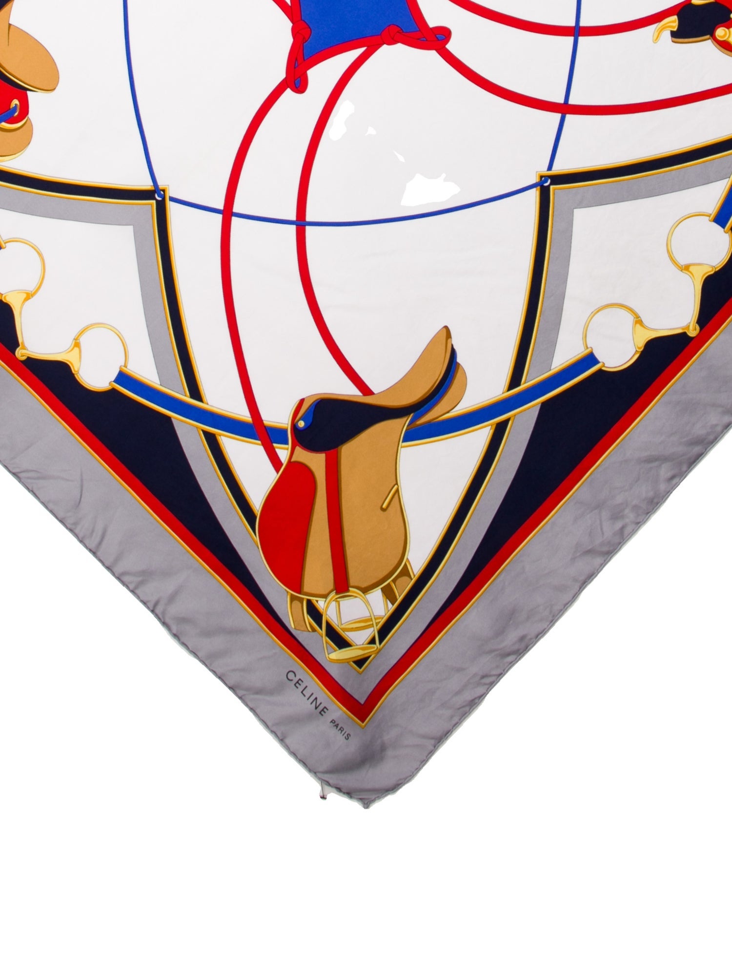 Celine Silk Printed Scarf