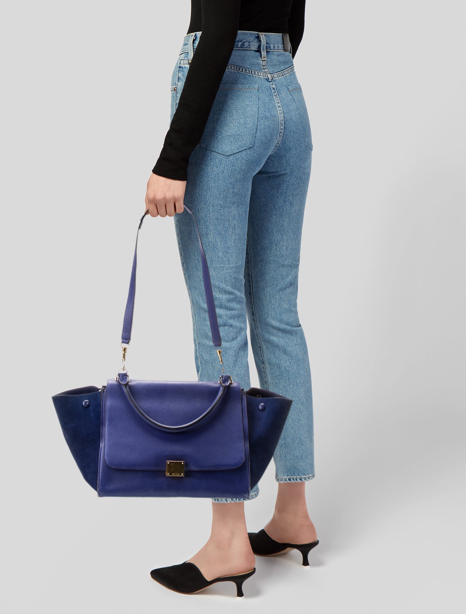 Celine Leather Trapeze Medium