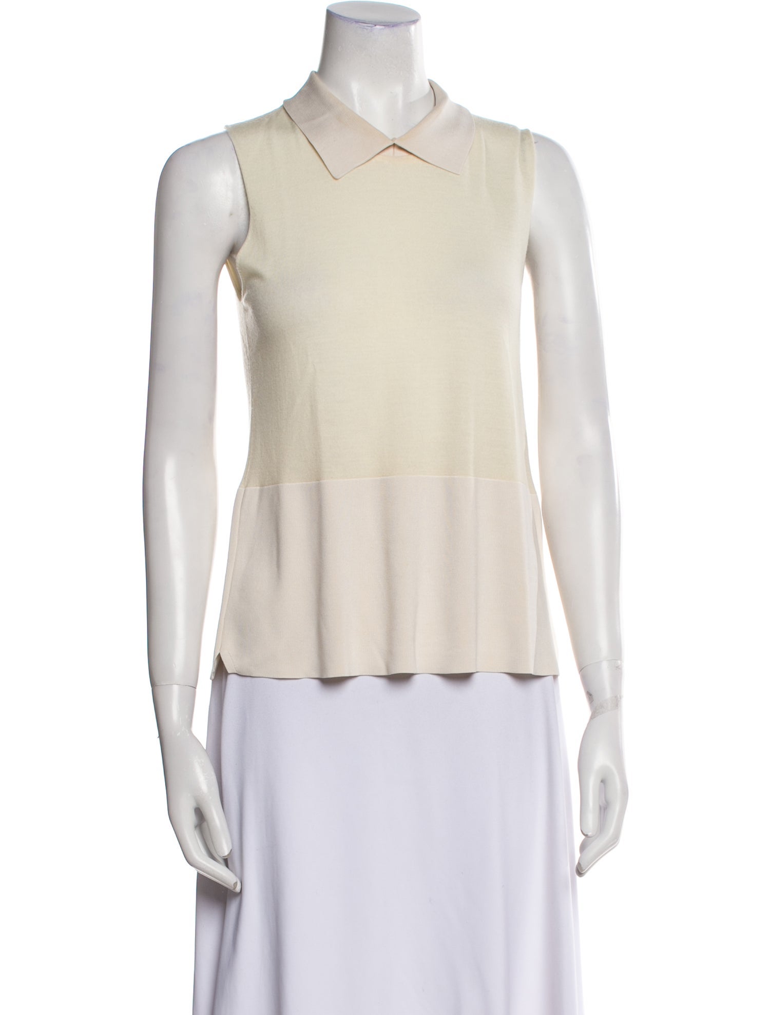 Celine Sleeveless Wool Sweater