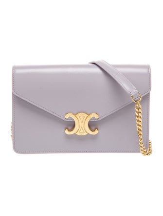 Celine Triomphe Margo Wallet on Chain 2023