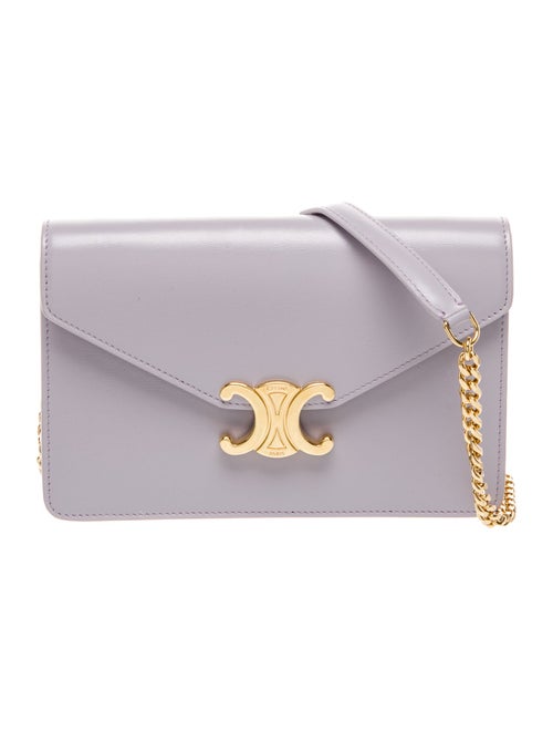 Celine Triomphe Margo Wallet on Chain 2023