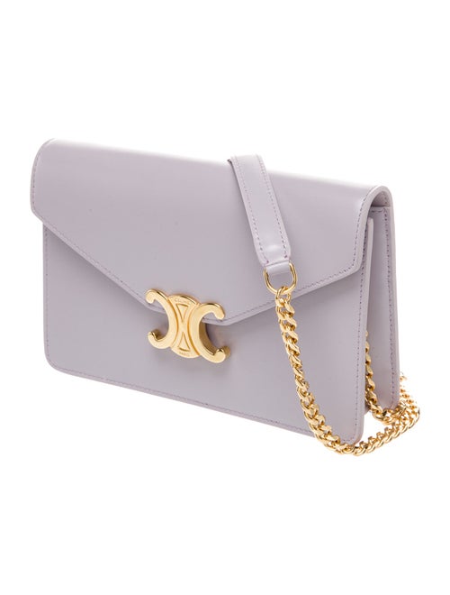 Celine Triomphe Margo Wallet on Chain 2023