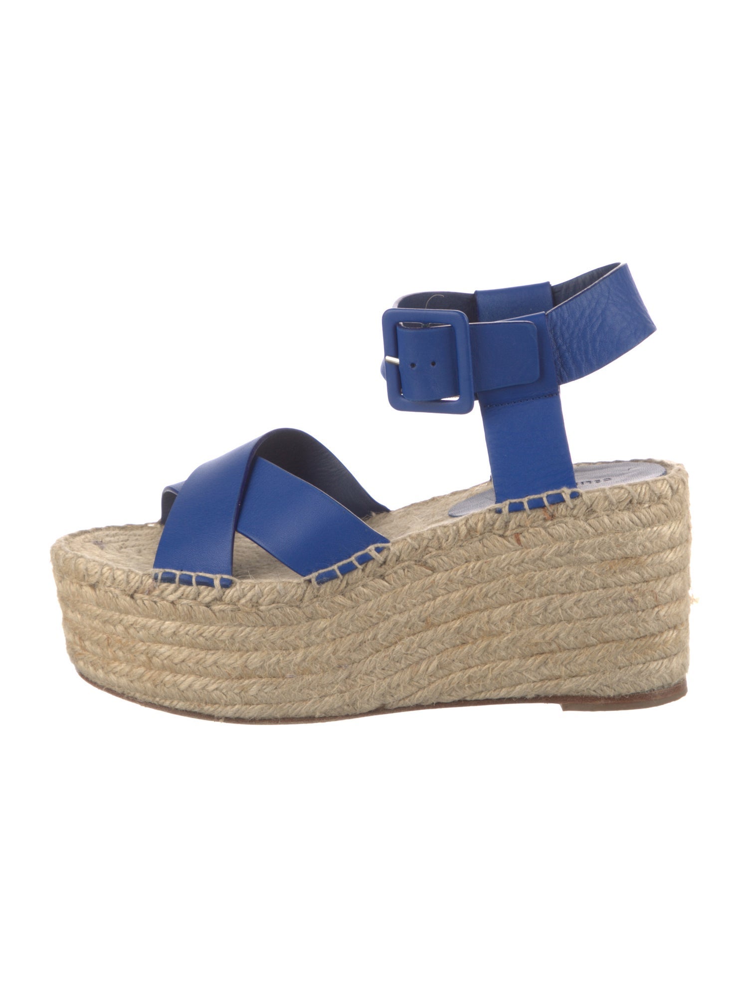 Celine Leather Espadrilles