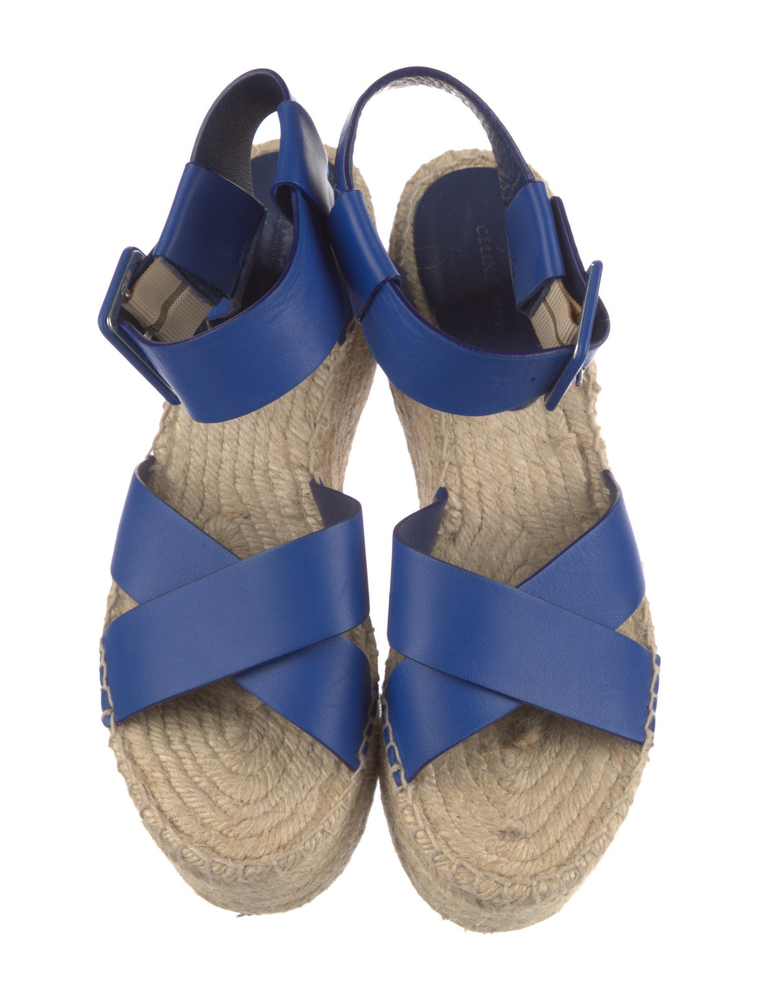 Celine Leather Espadrilles