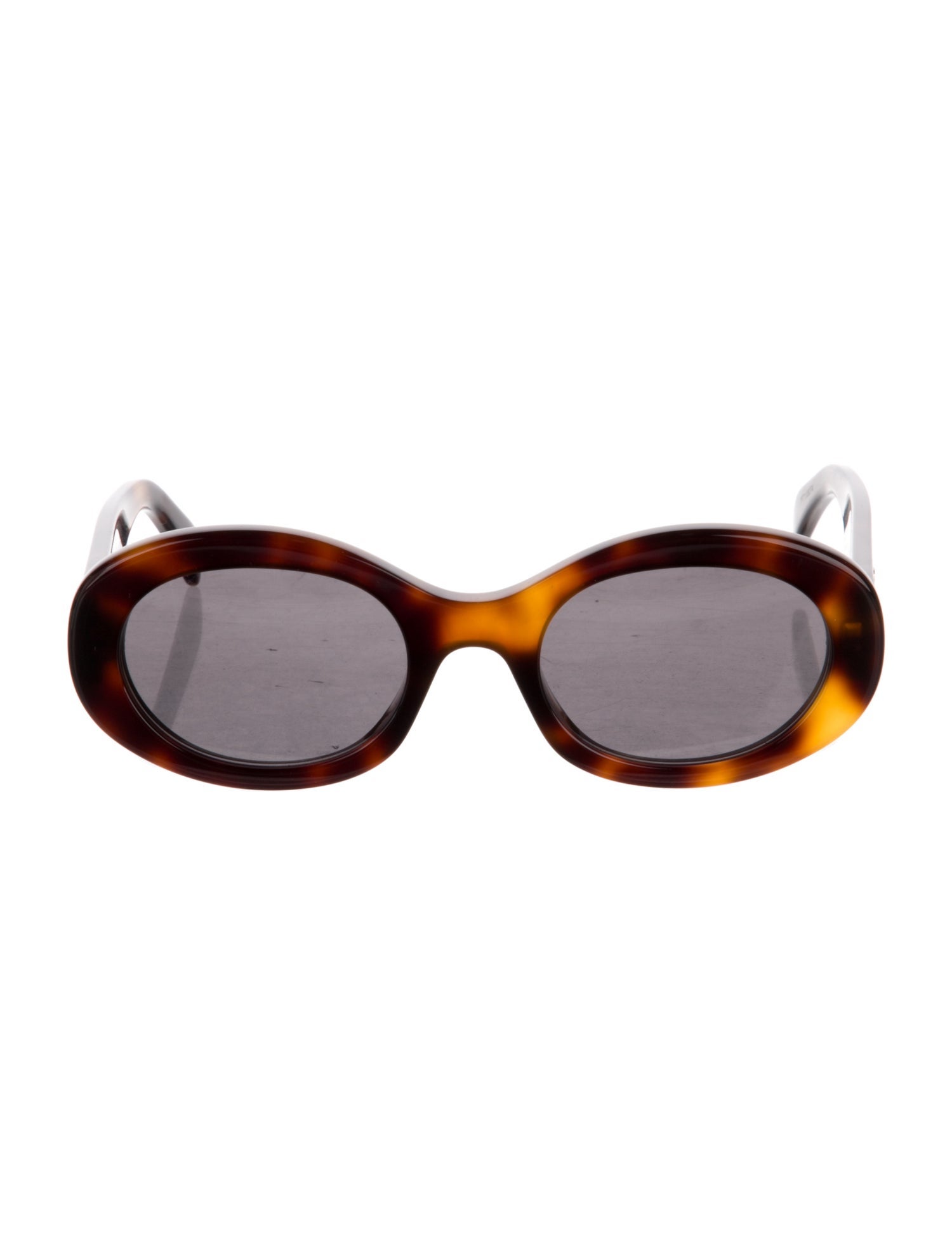 Celine Round Tinted Sunglasses