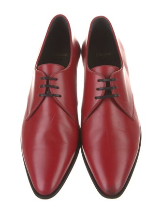 Celine Leather Derby Shoes