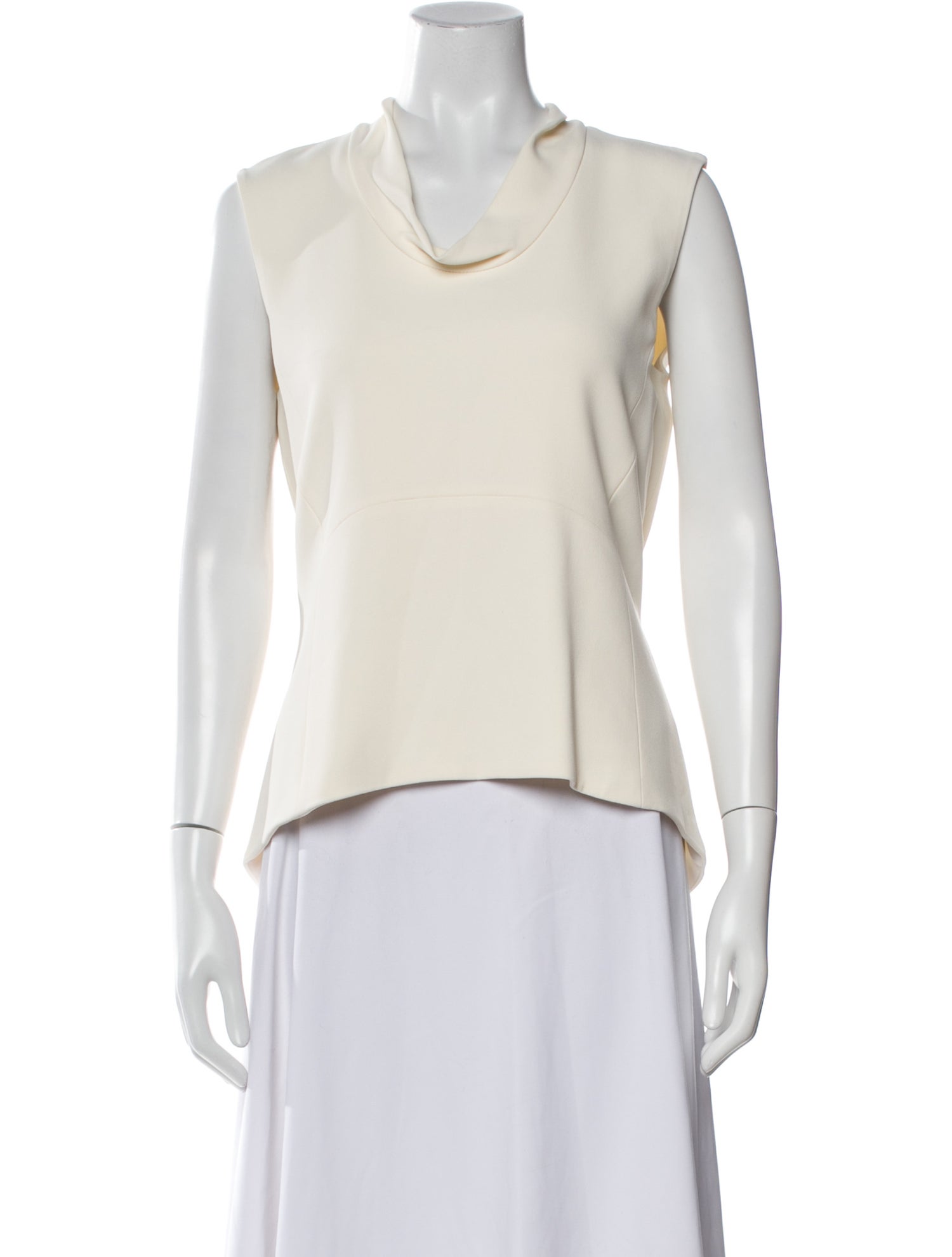 Celine Silk Cowl Neck Top