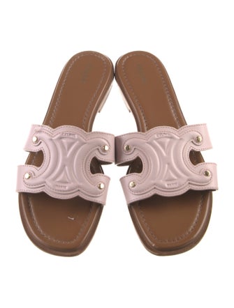 Celine Leather Slides