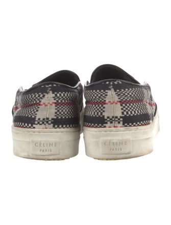 Celine Canvas Printed Sneakers