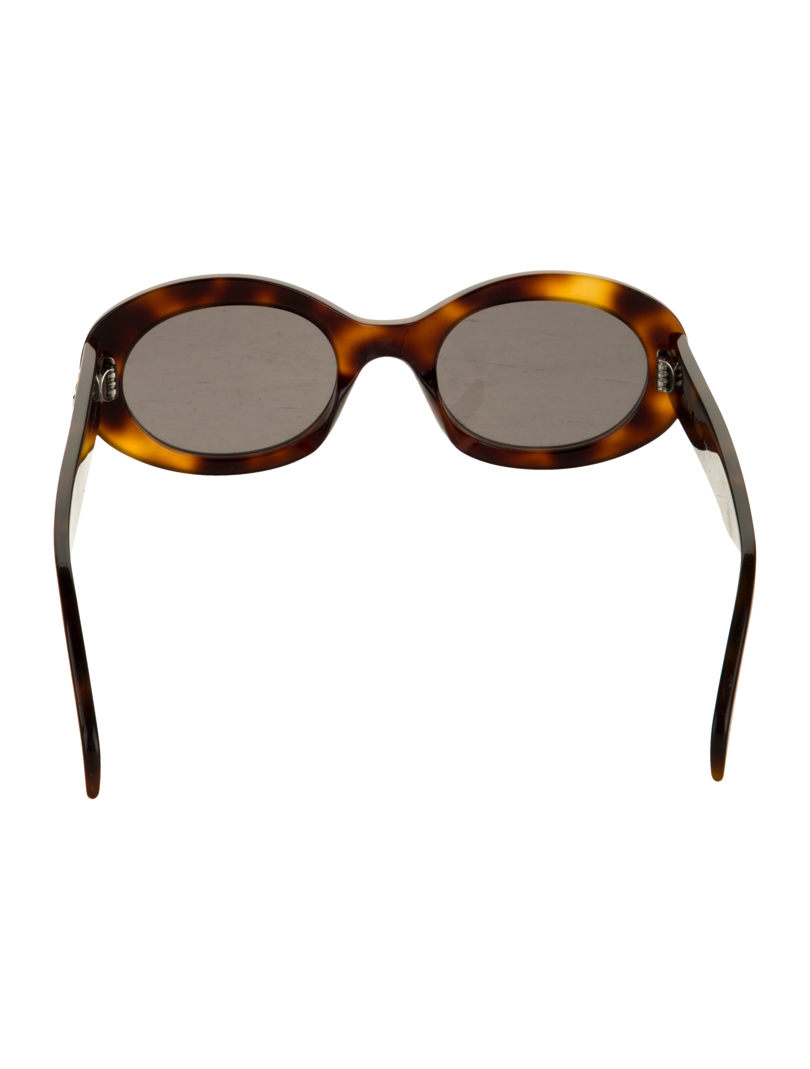 Celine Signature Logo Oversize Sunglasses