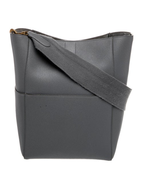 Celine Leather Seau Sangle Medium