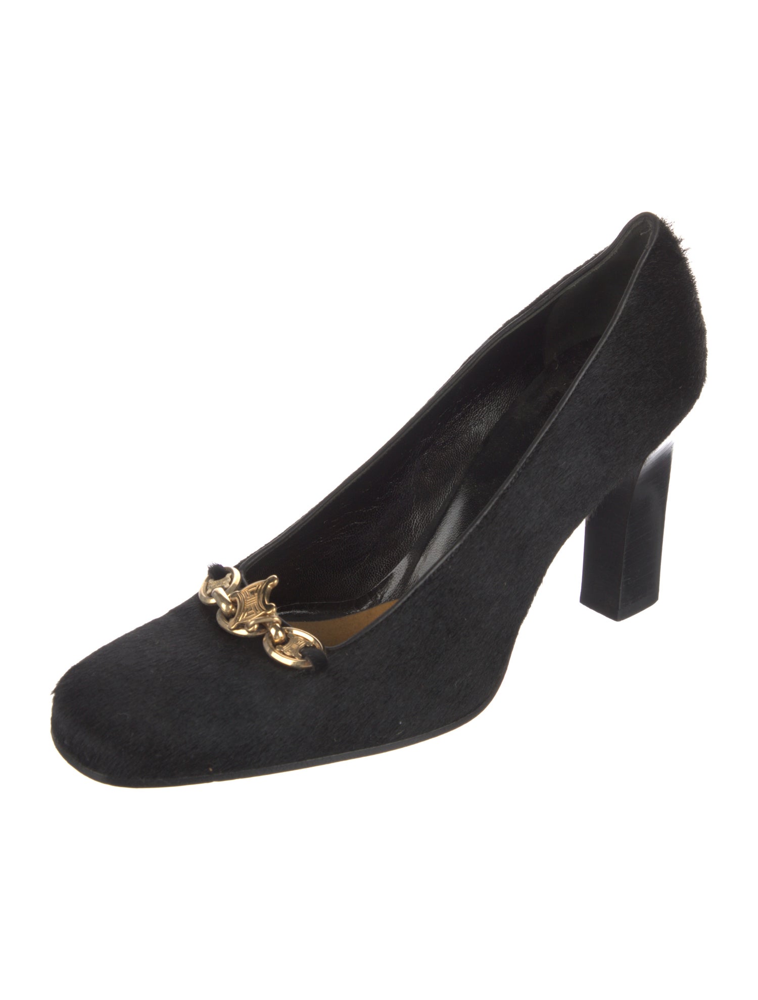 Celine Calf Hair Pumps