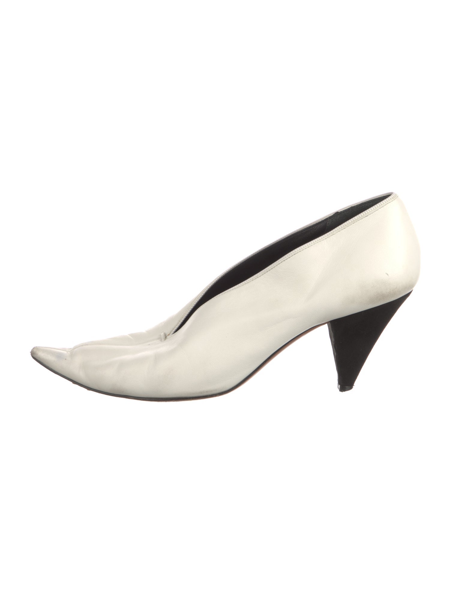 Celine Leather Slingback Pumps