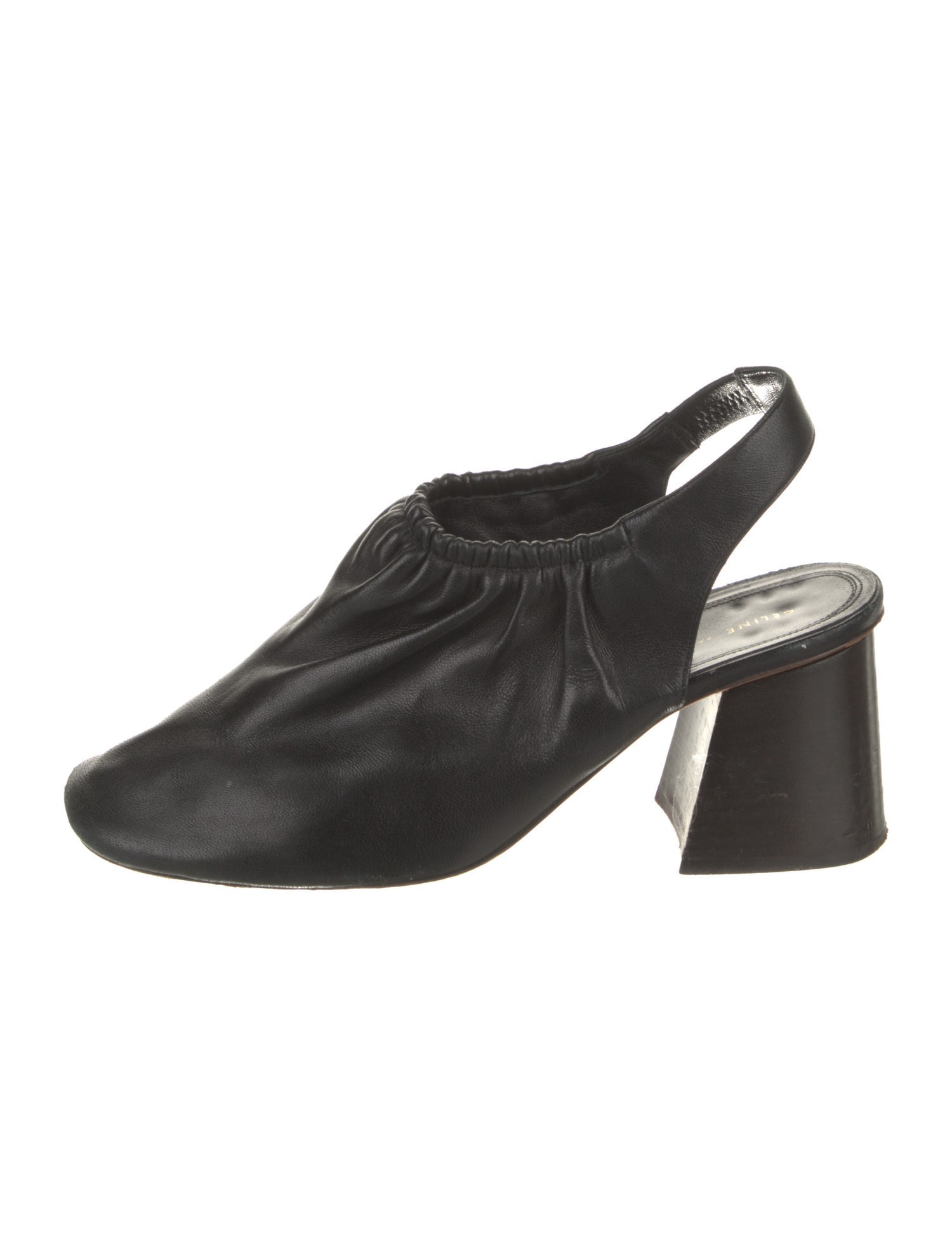 Celine Leather Slingback Pumps