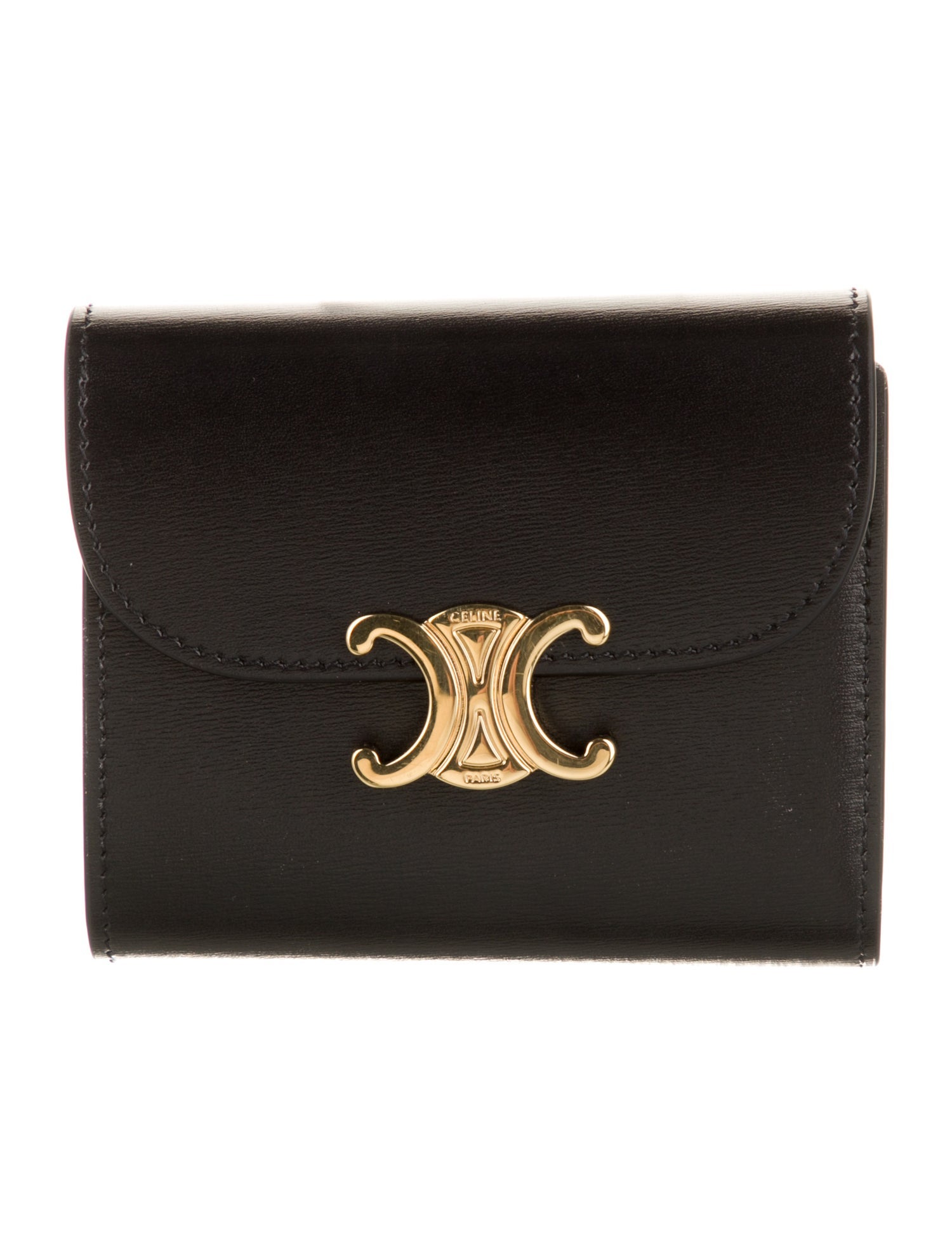 Celine 2023 Small Triomphe Compact Wallet