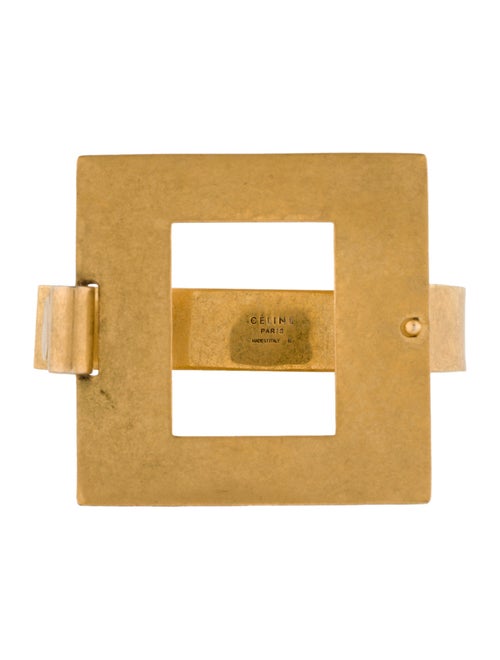 Celine Square Hinged Bracelet