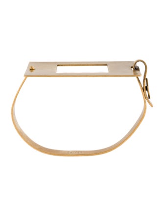 Celine Square Hinged Bracelet