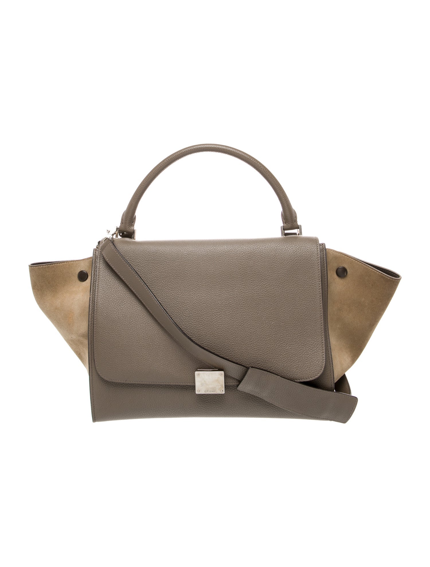 Celine Leather Trapeze Small
