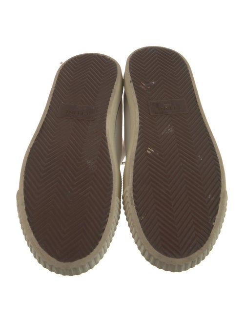 Celine Canvas Colorblock Pattern Sneakers