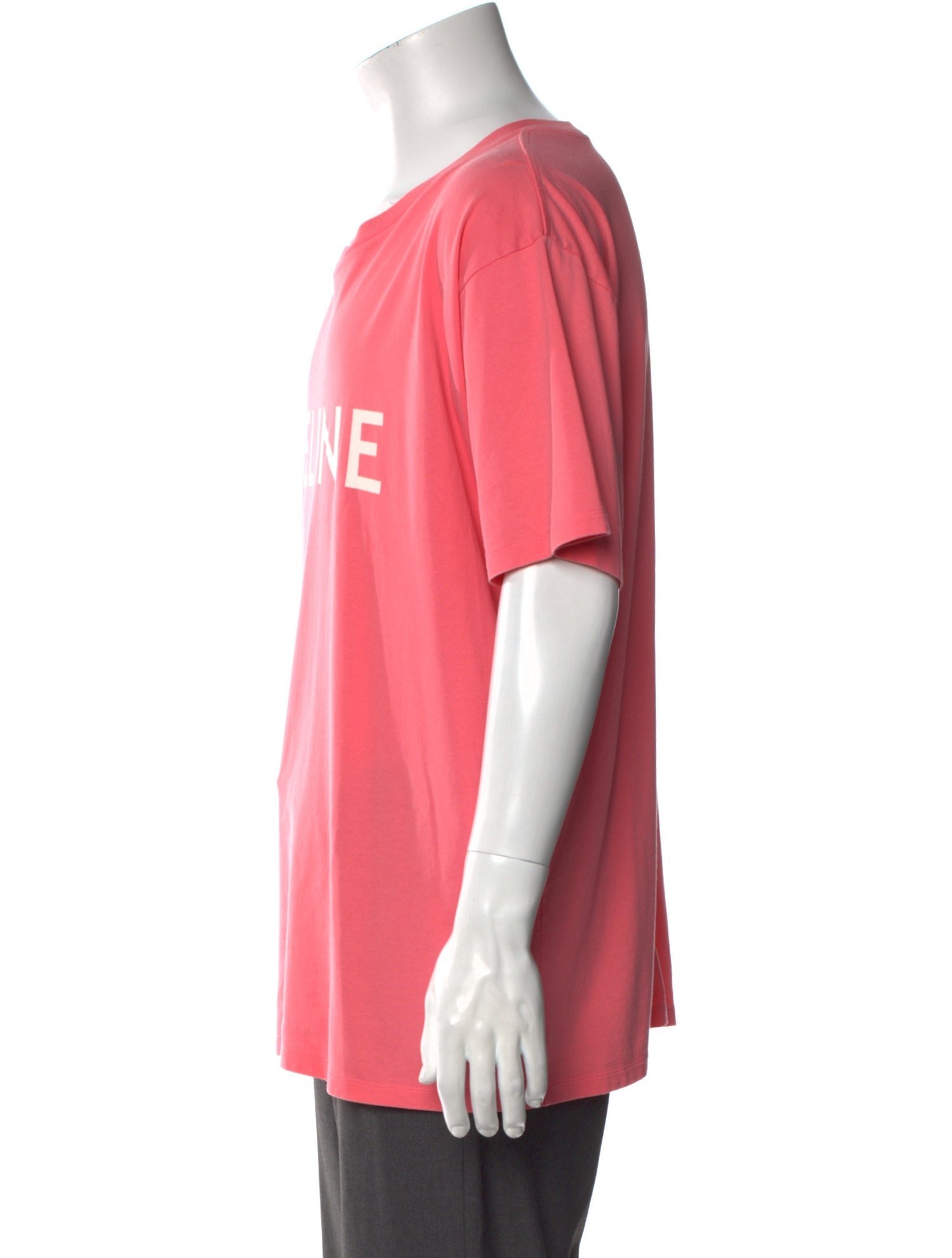 Celine Graphic Print Crew Neck T-Shirt