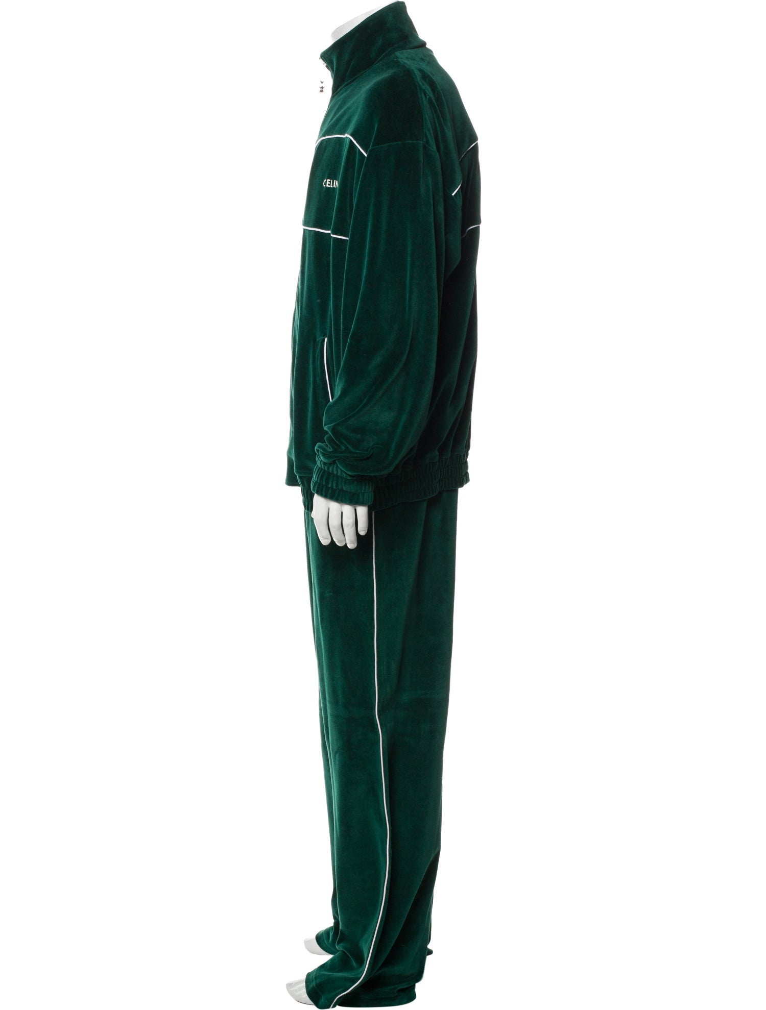 Celine Triomphe Striped Lounge Set