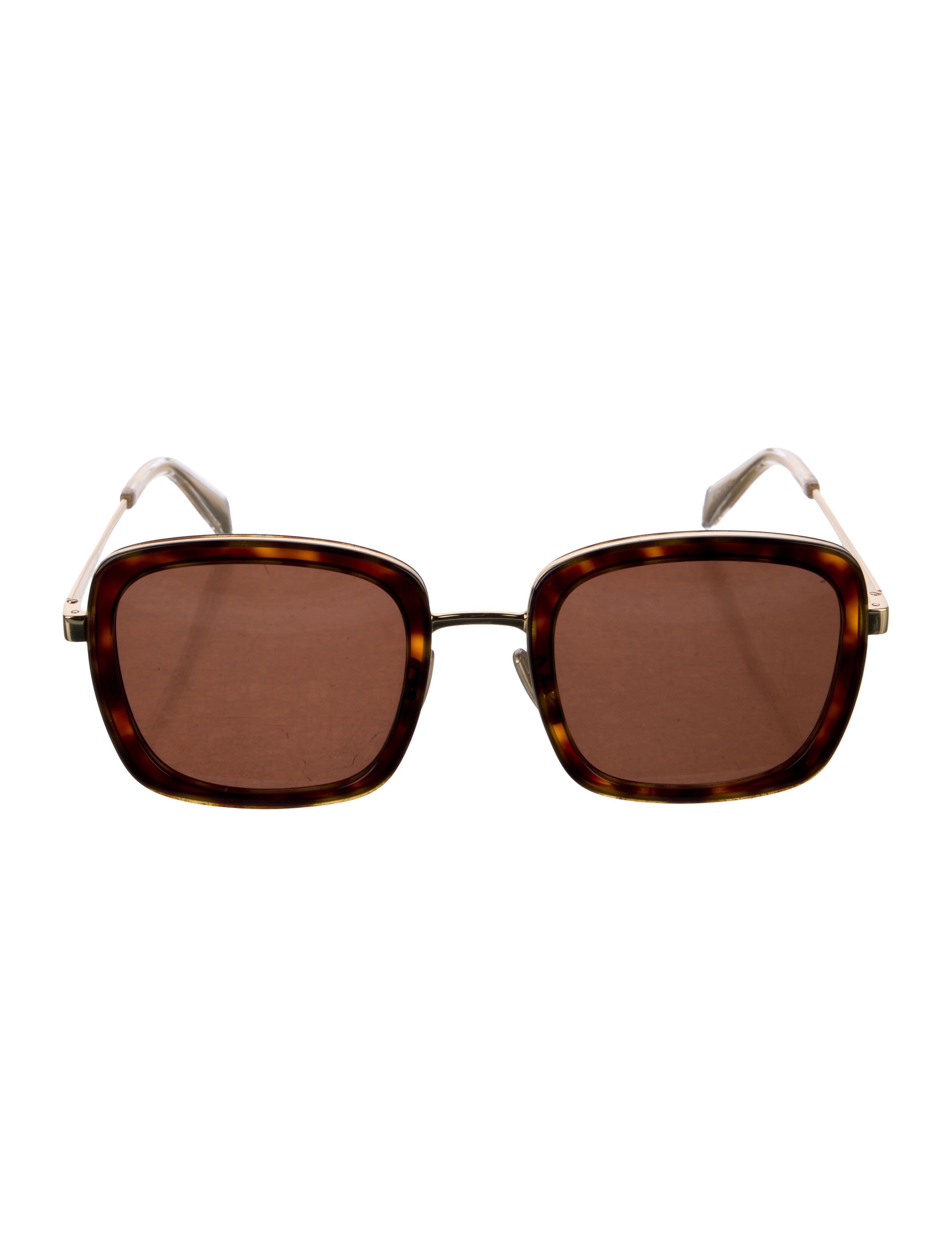 Celine Square Tinted Sunglasses