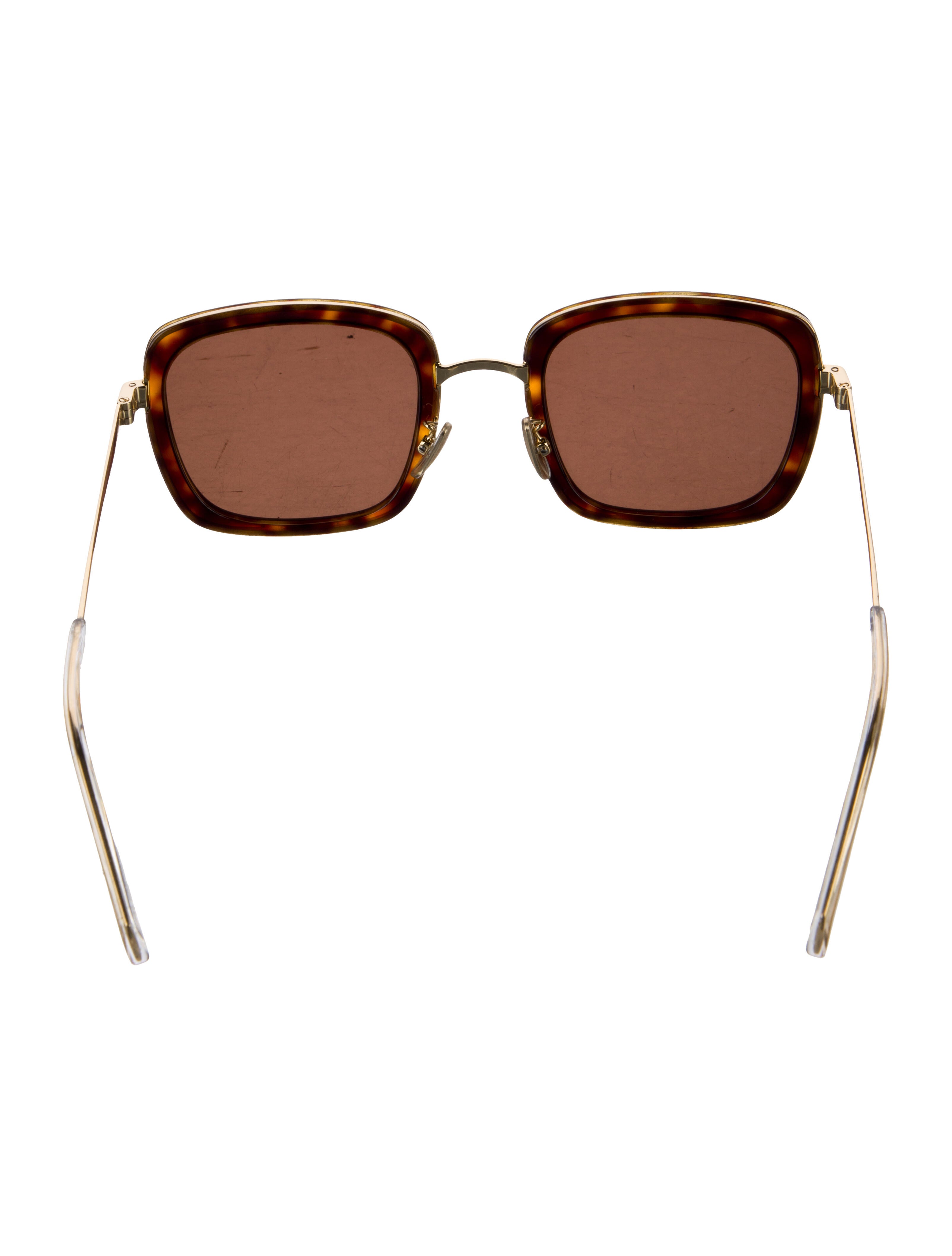 Celine Square Tinted Sunglasses