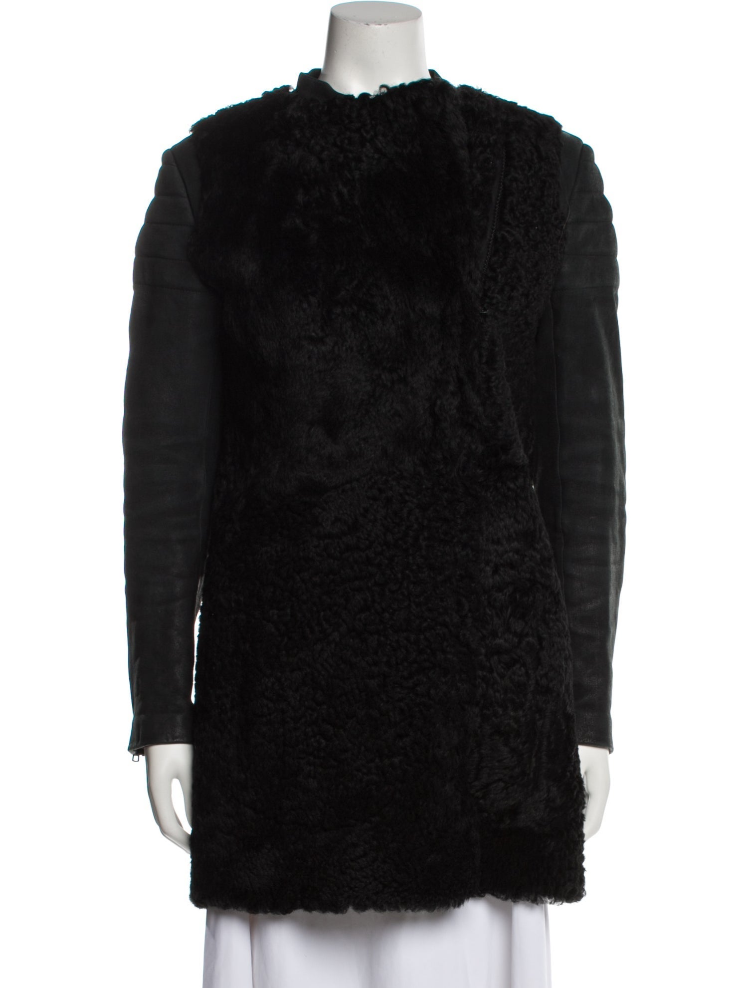 Celine Lambskin Fur Jacket