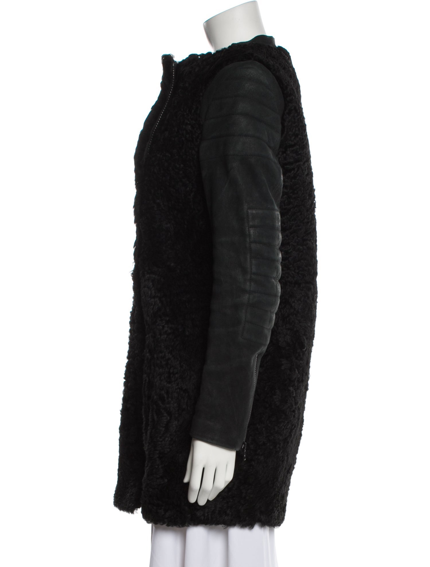 Celine Lambskin Fur Jacket