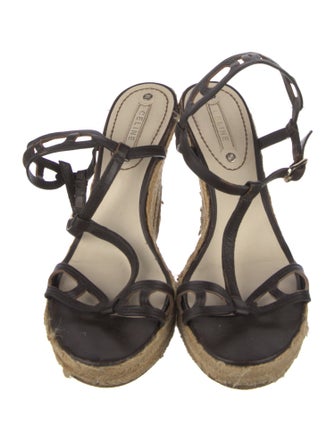 Celine Leather Espadrilles