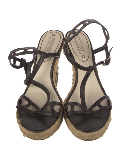 Celine Leather Espadrilles