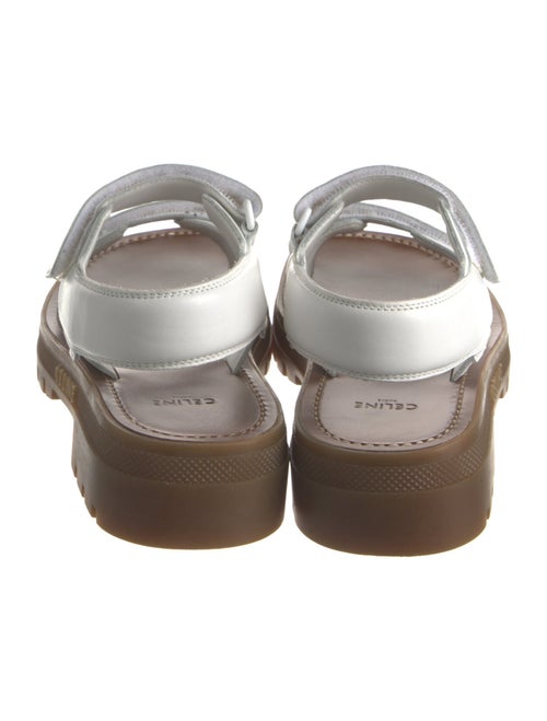 Celine Leather Printed Slides