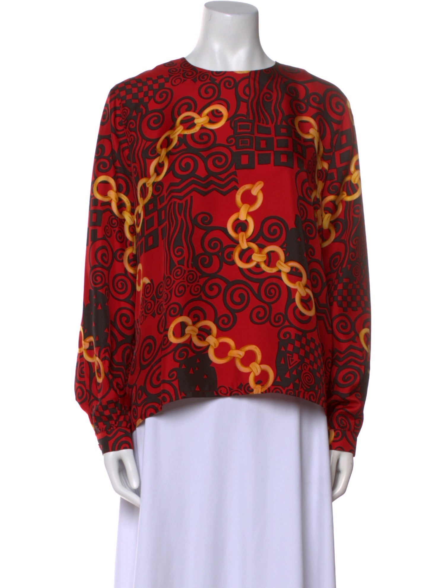 Celine Vintage 1980's Blouse