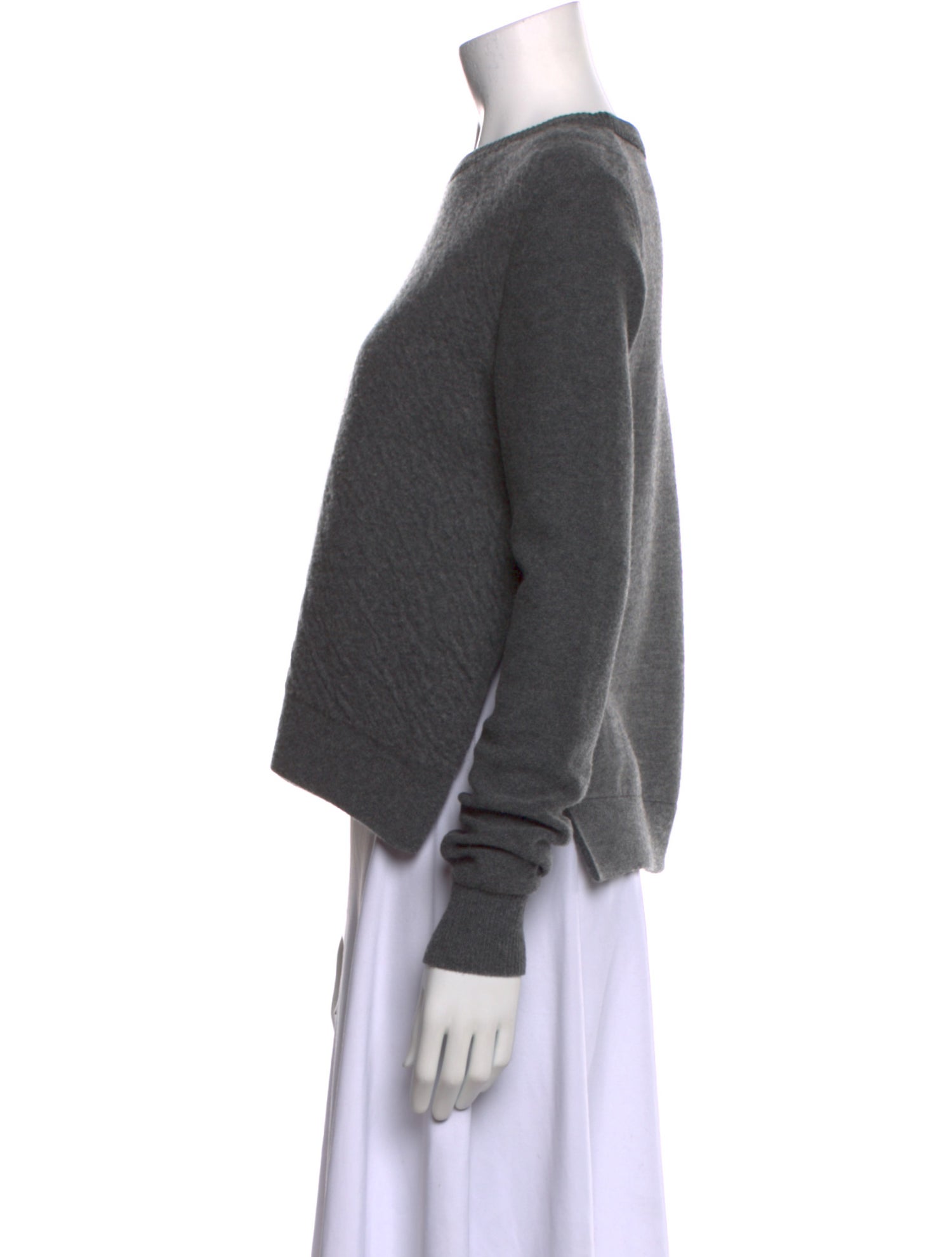 Celine Merino Wool Crew Neck Sweater