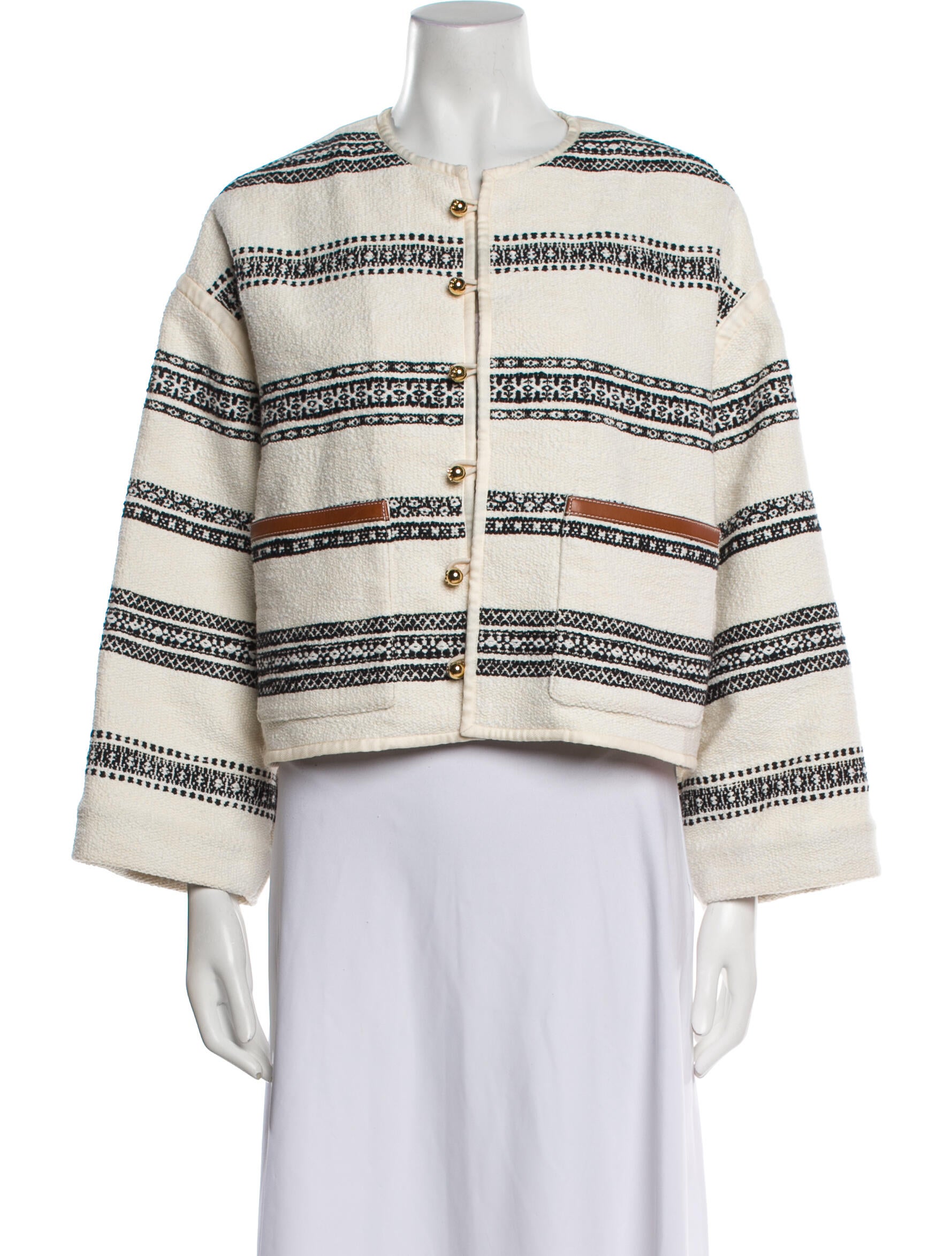 Celine Striped Evening Jacket