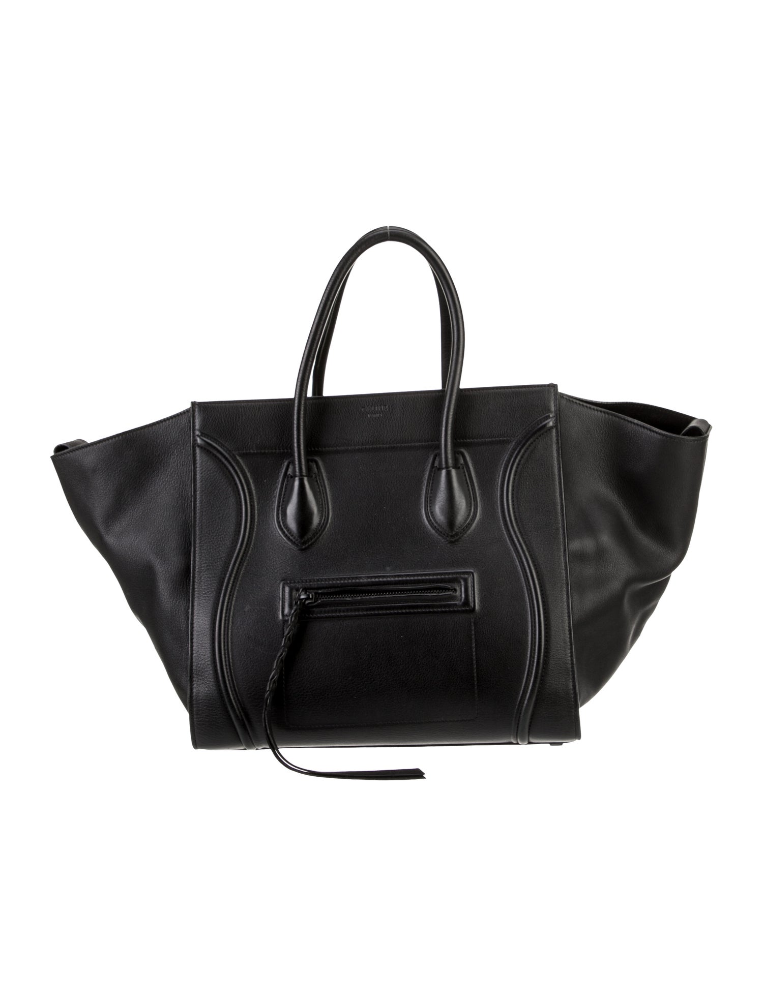 Celine Leather Luggage Phantom Medium