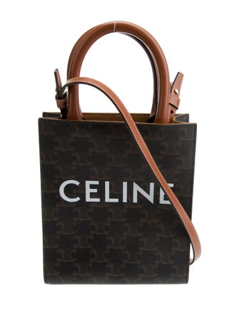 Celine Triomphe Vertical Cabas Mini