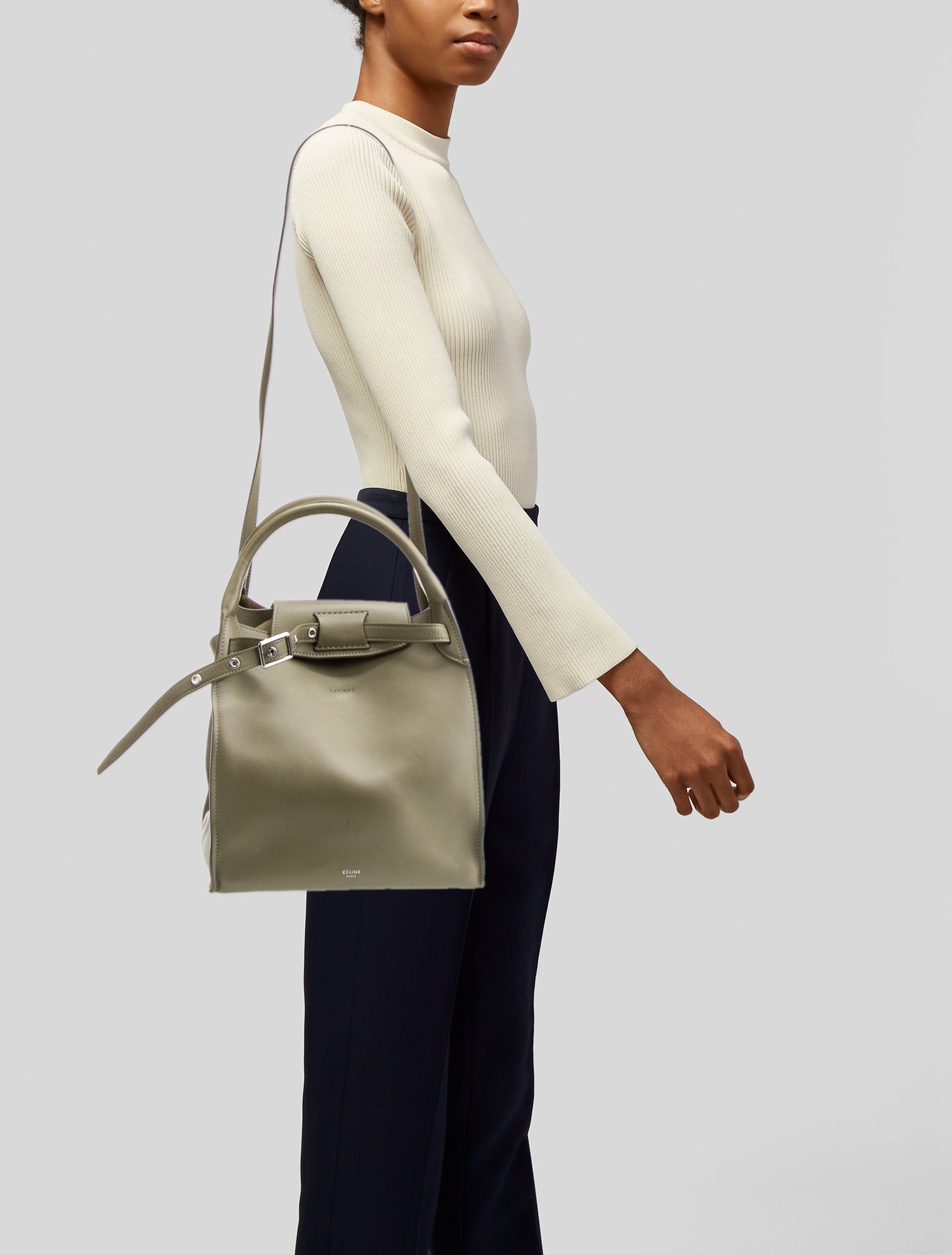 Celine Leather Big Bag Small