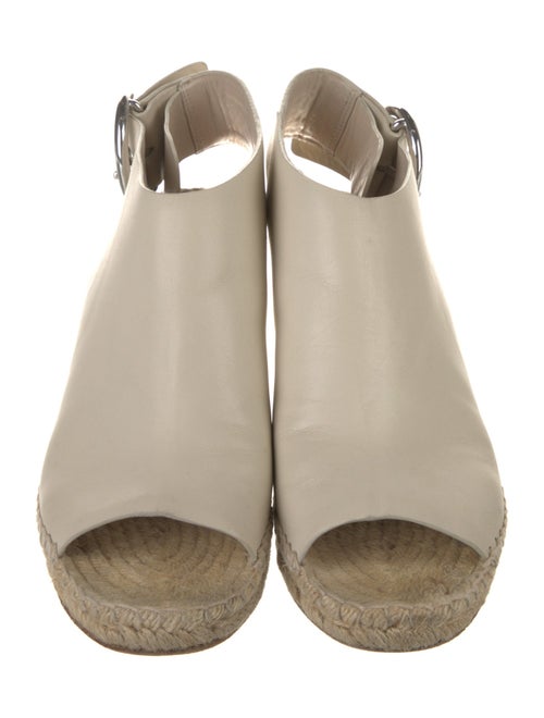 Celine Leather Espadrilles