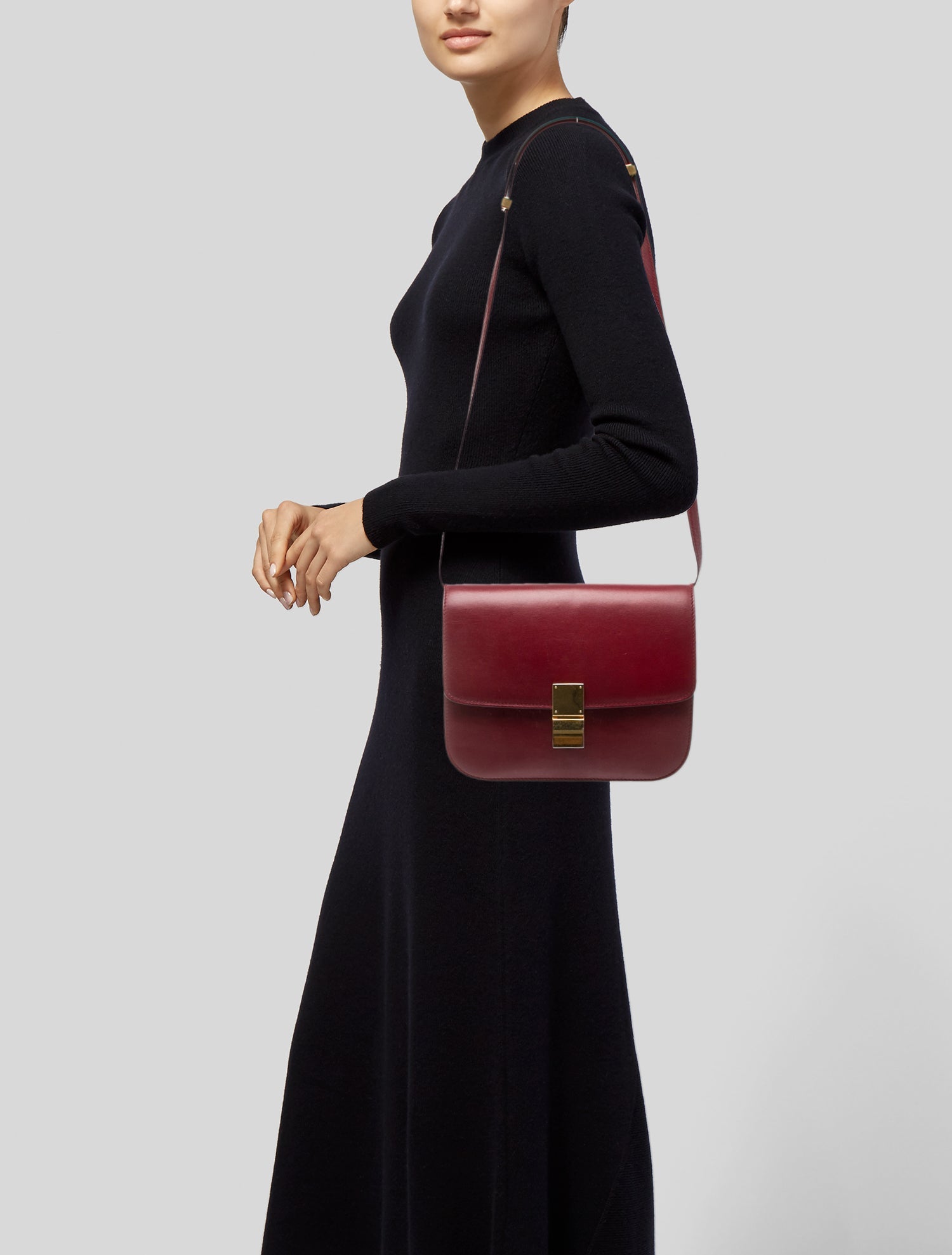 Celine Leather Classic Small