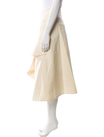 Celine Wool Midi Length Skirt