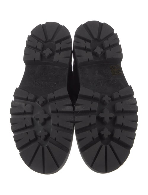 Celine Canvas Combat Boots