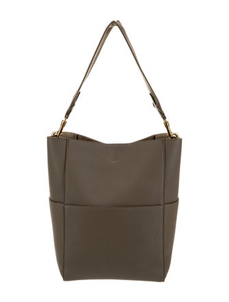 Celine Leather Seau Sangle Medium