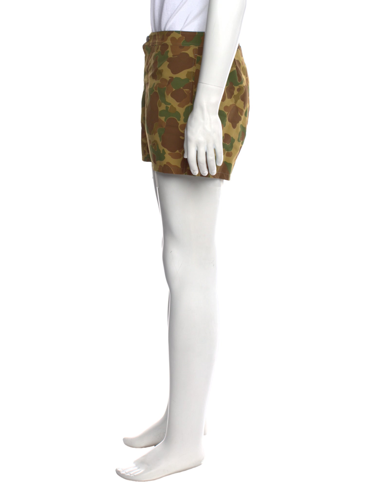 Celine Camo Printed Swim Trunks