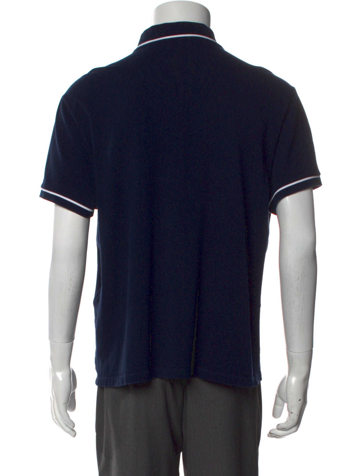 Celine Collar Short Sleeve Polo Shirt